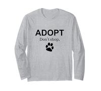 Adopta No Compre Animal Rescue Manga Larga