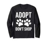 Adopta, no compres - Animal Shelter Pet Manga Larga