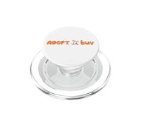 Adopta, no compres el Mensaje de Amante de los PopSockets PopGrip para MagSafe