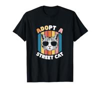 Adopta un Gato Callejero de Apoyo felino Camiseta