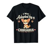 Adoptado por un Chihuahua | Humor de Perro de Rescate Camiseta