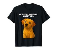 Adóptalo Adopta una Mascota Adopción de un Perro Amante de los Cachorros Animal Rescue Camiseta
