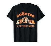 Adopted is The Best Breed: Dog Rescue Shelter & Adoption Camiseta