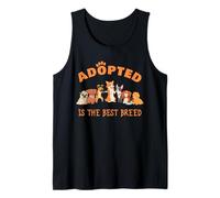 Adopted is The Best Breed: Dog Rescue Shelter & Adoption Camiseta sin Mangas