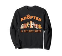 Adopted is The Best Breed: Dog Rescue Shelter & Adoption Sudadera
