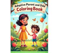 Adoptive Parent and Child Coloring Book: 35 Heartwarming Coloring Pages Featuring Family Bonding, Love, and Everyday Moments