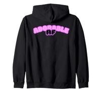 Adorable A.F. Funny Cute Chaos Cita Sudadera con Capucha