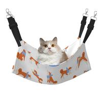 Adorable Akita Inu,Hamaca Colgante para Gatos, Suave, de Doble Cara, para Perros pequeños y Mascotas.,M