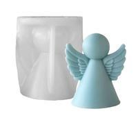 Adorable Angel Shape Appeal: The angel silicone mold showcases intricate