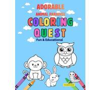 Adorable Animal Paradise Coloring Quest: This "Adorable Animal Paradise" design plan combines fun, education, and safety, Specially for young kids. ... fine motor skills, focus and coordination.