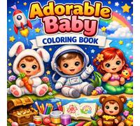 Adorable Baby Cuties Coloring Book for Adults and Kids: Sweet & Simple Baby Animals and Little Ones for Relaxing, Creative Fun (Cute Coloring (Fun))