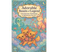 Adorable Beasts of Legend: Cute Monster Mythology in Whimsical Line Art