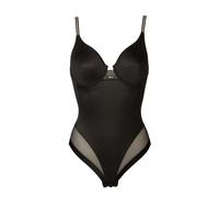 Adorable body para mujer con copa forrada y aros elásticos sin costuras en la co