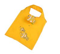 Adorable bolsa de compras ecológica con diseño de peces tropicales-gran capacidad, plegable, decorado con peces tropicales para mercados