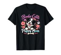Adorable Border Collie Puppy Lover Idea For Moms Dog Camiseta
