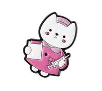 Adorable broche de dibujos animados de laboratorio para enfermeras, amigos, regalos de decoración diaria, pin de solapa de moda, One Size, como se describe