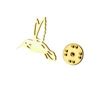 Adorable broche de personaje con diseño de animales de dibujos animados para expresión diaria o como un amigo elegante insignia, C, como se describe