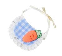 Adorable Cat Bandana Collar, Carrot Cat Bib Collar Dog Collar Bandana, Decorative Pet Bandanas Cat Collar Scarf for Cats Rabbits Puppies, Adjustable Cat Bandana, Fashionable Pet Bandana