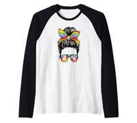 Adorable Cat Mama Life | Lindas mamás felinas mascotas gatito gato mamá Camiseta Manga Raglan