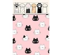 ADORABLE CAT NOTEBOOK: JOURNAL NOTEBOOK, LINED NOTEBOOK, DIARY, CONTEMPORARY NOTEBOOK, NOTEPAD