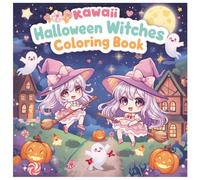 Adorable Chibi Witches Halloween Coloring Book Cute Witches with Magic Potions & Spooky Symbols For Relaxation & Fun: Adorable and Cute Witches with Magic Potions & Spooky Symbols For Relaxation & Fun