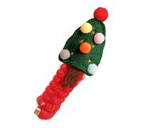 Adorable Christmas Hair Ties, Spiral Festival Elastic Scrunchies, Holiday No Damage Coil Hair Ties, Elastic Ponytail Holders for Girls, No Damage Scrunchies, Elastic Ponytail Holders