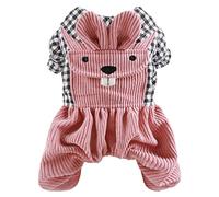 Adorable colección de ropa para mascotas, camisetas estampadas para perros con texto en inglés "I Love Mama/Papa", trajes de disfraz de conejo de muñeco de nieve, ropa de algodón suave y transpirable