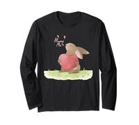 Adorable Conejito Casarse Conmigo propuesta ilustración Manga Larga