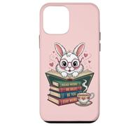 Adorable Conejito Lee Libros, sé Amable, sé extraño, Bebe té Carcasa para iPhone 12 Mini