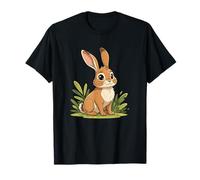 Adorable Conejo de Primavera Amigo del Bosque Camiseta
