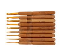 Adorable Crochet Hooks, Yarn Crocheting Needles, 9x Ergonomic Knitting Yarn Crocheting Needles, Crocheting Kit for Beginners, Weave Yarn Knitting CKit for Beginners, Knitters, Grandmothers