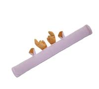 Adorable cubierta de mango de dibujos animados en 3D para cochecito con función de sonido divertido para el desarrollo sensorial del bebé, relación de los padres, reposabrazos de cochecito, protección