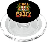 Adorable & Cute Tiki Party Time Island Luau Themed PopSockets PopGrip para MagSafe