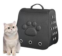 Adorable Design Cat Transport Carrier, Foldable Pet Carrier, Sturdy Pet Carrier, Decorative Pet Carriers 42x38x27cm for Medium Dogs, Small Cats, Blue, Khaki, Gray, Black, Pink Color
