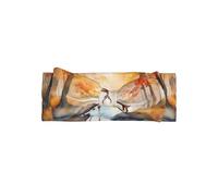 Adorable diadema con lazo para bebé con estampado de ciervo, bonita y delicada diadema, suave y elástica, diadema de princesa