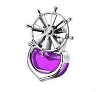 Adorable difusor de aromaterapia para rejilla de ventilación de coche, refresca tu conducción con varias opciones de fragancia, configuración simple (morado)