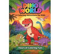 Adorable Dinosaurs Coloring Book: 18 Cute Dinosaur Coloring Pages for Kids Ages 3-8 with Fun Facts, Quiz and Certificate