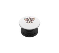 Adorable diseño de Becerro de Elefante en Acuarela PopSockets PopGrip Adhesivo