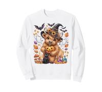 Adorable diseño de Bruja de Vaca de Las Tierras Altas Sudadera