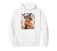 Adorable diseño de Bruja de Vaca de Las Tierras Altas Sudadera con Capucha