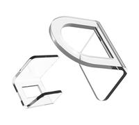 Adorable Dish Brush Holder, Sink Sponge and Brush Holder, Adhesive Storage Rack, Acrylic Sink Caddy, Kitchen Acrylic Sink Caddy Organizer, Dish Brush Storage Rack for Kitchen, Cafe, Restaurant