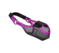 Adorable Dog Muzzle, Breathable Mesh Basket Muzzle, Adjustable Dog Mouth Guard, Front Opening Design, Comfortable for Small, Medium, Large Dogs, 1 pieza