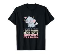 Adorable Elefante I Don't Toot I Just Make Tiny Camiseta