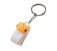 Adorable engrapadora en miniatura con llaveros, grapadora de tamaño de bolsillo, capacidad de 20 hojas para la escuela, oficina, organización de documentos, suministros creativos de oficina