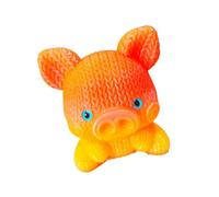 Adorable estatua de cerdito impresa en 3D con acabado suave y opción de color brillante, perfecta para exhibir y coleccionar, decoración creativa de escritorio