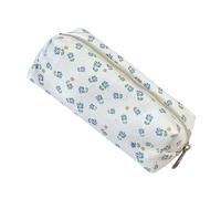 Adorable Floral Cosmetic Bag, Makeup Brush Storage Pouch, 7.09x2.36x2.76 Pulgadas Organizador de Maquillaje de Viaje, de Tocador de para Mujeres, Chicas y Daily, Multicolor, D, Ver