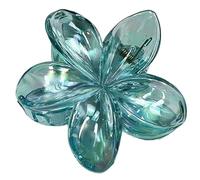 Adorable Hair Clip, Electroplate Tropical Flower Hairpin, Claw Clips for Thick and Thin Hair, Women and Girls Hair Accessories, Electroplate Hairpin, Floral Hair Claw Clip