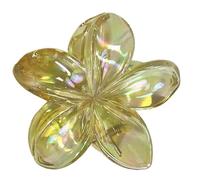 Adorable Hair Clip, Electroplate Tropical Flower Hairpin, Claw Clips for Thick and Thin Hair, Women and Girls Hair Accessories, Electroplate Hairpin, Floral Hair Claw Clip
