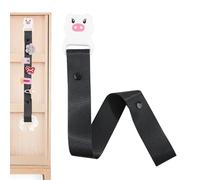 Adorable Hair Clip Organizer, Wall Mounted Hair Clip Holder, Cartoon Little Girl Hair Bows Holder Band, Wall Mounted Hair Bow Holder, Hairband Holder Claw Clip Organizing Belt for Kids Room