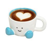 Adorable Home - Drinkware for Thirst | Porcelain Vessel plus Comfort Grip & Insulated Clay Body, Humorous Beverage Ware, Social Dining Gear for Cold, Hot Drinks, Beverages and Espresso